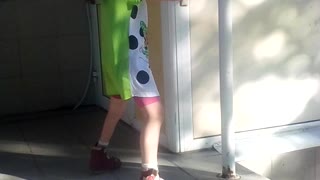 Funny dance on the street...