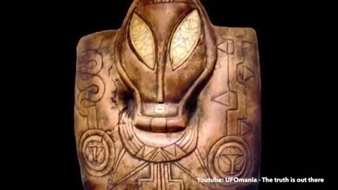 Spooky ancient sculptures of aliens and spaceships found in Mexican cave