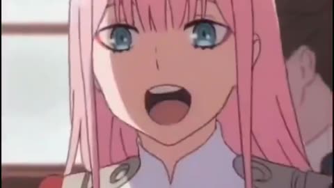 Lovely heroine in the animation "darling in the franxx"