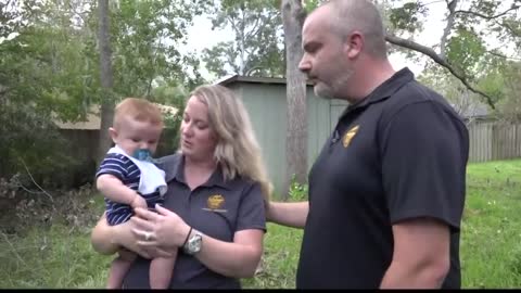 Rescue Dog Wakes Parents To Save Baby From Hurricane Irma Flooding