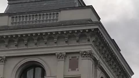 UN Flag Over Downing St.