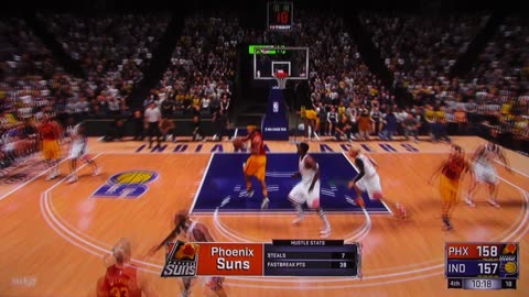 NBA2K: Indiana Pacers vs Phoenix Suns (OT-Dunks-Buzzer Beater)