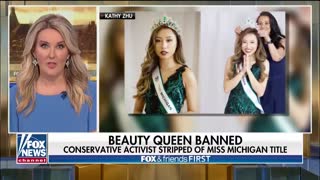 The Miss World America Organization strips conservative activist Kathy Zhu