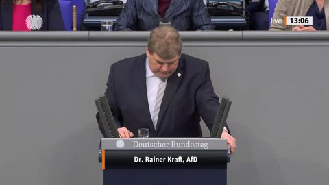 Dr. Rainer Kraft Rede vom 26.04.2024 – Energieversorgung durch Kernenergie