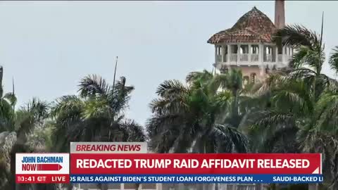 Breaking: Redacted affidavit for Mar-a-Lago raid released, documents allegedly were not secure