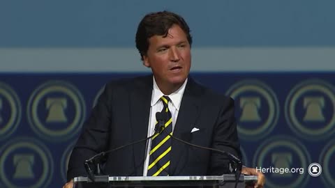 FULL SPEECH: Tucker Carlson's Last Address Before Leaving Fox News at Heritage