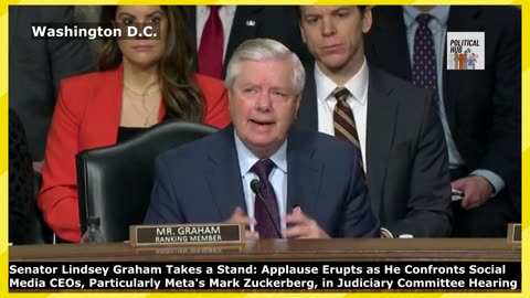 WATCH: Sen. Lindsey Graham Calls Out Meta's Zuckerberg in Senate Judiciary Hearing