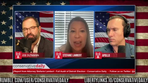 Conservative Daily Shorts: Sophisticated System For Fraud w Stefanie Lambert