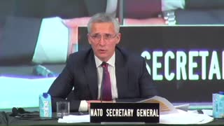 Stoltenberg - No one should support Ukraine... I'm sorry… Russia
