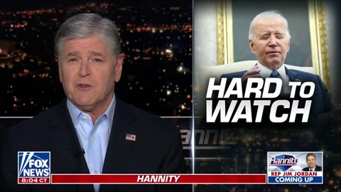 Sean Hannity: Everything was scripted for President Biden