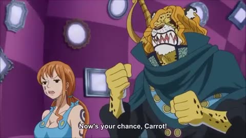 One Piece - Carrot disguise into Stuffed Bunny