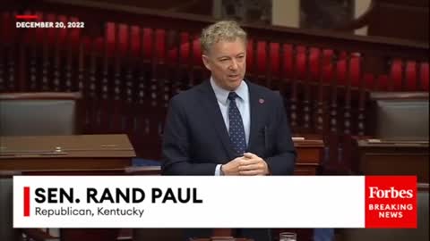 Rand Paul Reveals the CRAZIEST Things Biden Wasted Your Money On