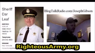 BlogTalkRadio Interview With Michigan Sheriff, Dar Leaf