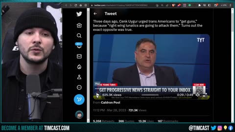 Cenk Uyger Called For Trans People To Buy Guns Despite Being Pro Gun Control, SLAMMED For Hypocrisy