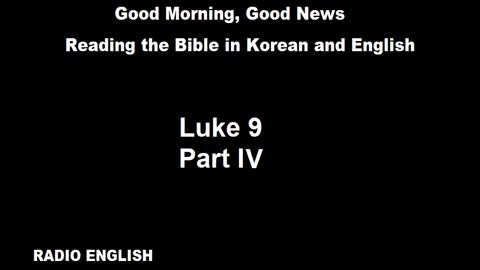 Radio English | Luke 9 | Part IV