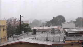 Hurricane Irma in San Juan, Puerto Rico