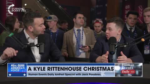 Jack Posobiec and Kyle Rittenhouse applaud Hallmark for not bowing to the woke mob.