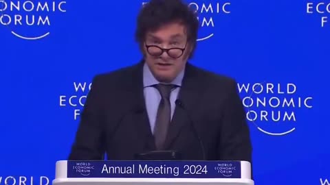Argentinian President Javier Milei Shreds Socialism During Epic Speech At The WEF