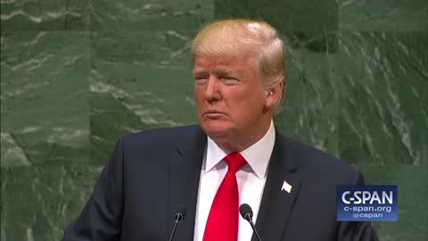 President Trump addresses the United Nations General Assembly