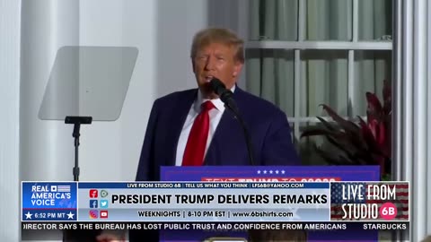 Trump reads from the 'Clinton sock drawer decision'