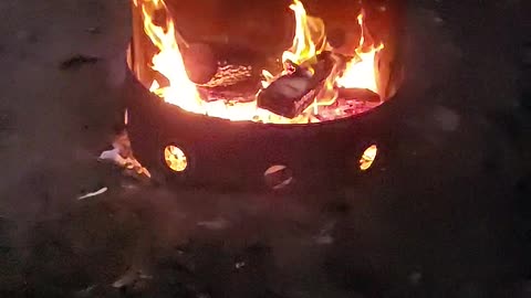 Slow mo fire