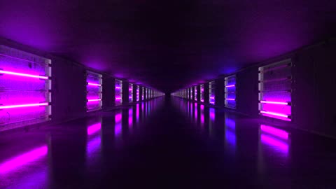 Neon Tunnel Animated