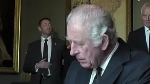 During his visit to Northern Ireland, King Charles III,