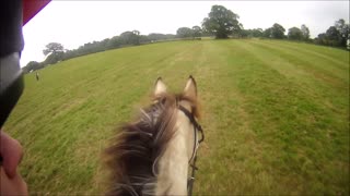 Horse riding fail