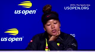 Tearful Osaka doesn't know when she will play again