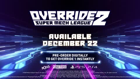 Override 2_ Super Mech League - Ultraman Gameplay Trailer _ PS5, PS4