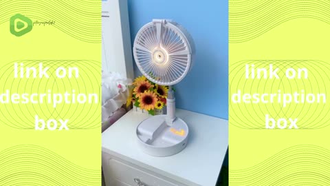 Summer Portable Mini Fan 3 Speed Air