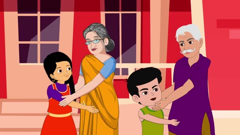 Garmi Ki Chuttiyan | Nana Nani Ka Ghar | Animated Cartoon Video | Kids Diary |