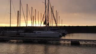 Rainbow In The Sail Harbor