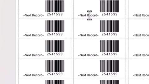 Print Bulk Barcodes & QR Codes in MS Word & Excel 2#shorts
