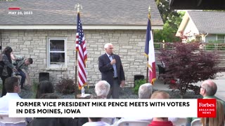 'HELP IS ON THE WAY'- MIKE PENCE SOUNDS OPTIMISTIC NOTE TO IOWA VOTERS