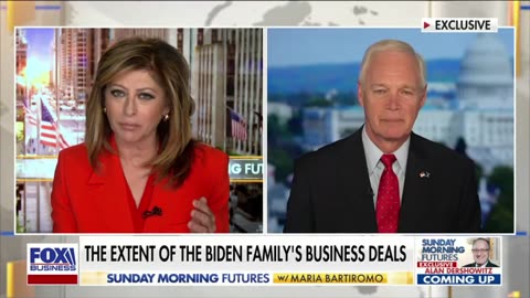 Sen. Ron Johnson discusses Joe Biden weaponizing the Justice Department