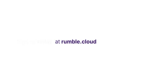 Rumble Cloud is Here! Your freedom. Our promise.
