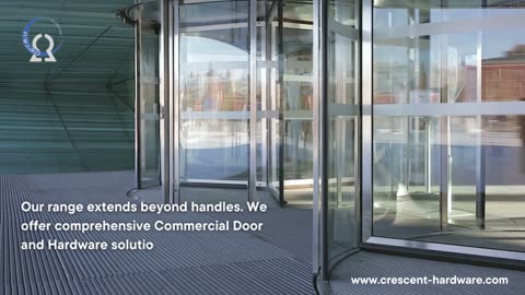 Crescent Hardware: Sliding Door Handles and Keynetic Innovation for Commercial Doors