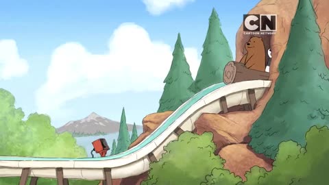 We Bare Bears | Log Ride (Hindi) | Minisode | Cartoon Network
