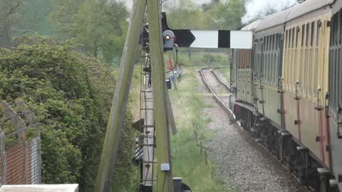 Steam Train Pulling Us Out Of Rolvenden Towards Wittersham Road In East Sussex 2022