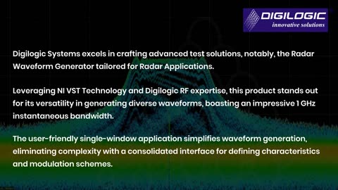 Radar Waveform Generator | Digilogic Systems