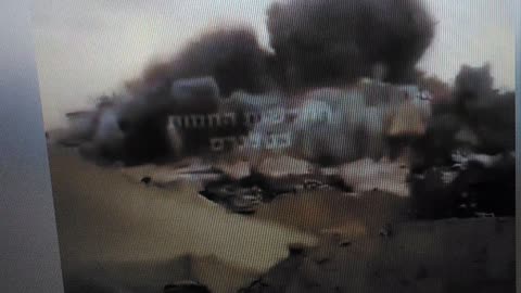 GAZA PARLIAMENT BLOWN UP BY ISRAEL