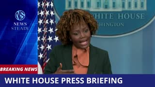Press Secretary takes questions from media