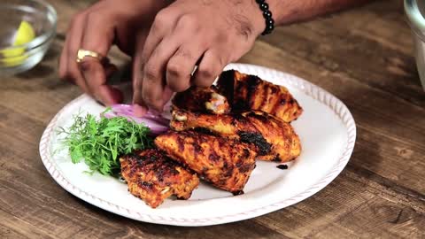 Tandoori Chicken without oven | How To Make Chicken Tandoori | Chicken Recipe By Varun Inamdar