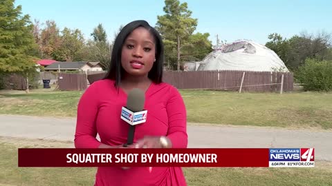 SQUATTER SHOT BY HOMEOWNER IN OKLAHOMA