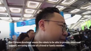 China is creating human-like robots