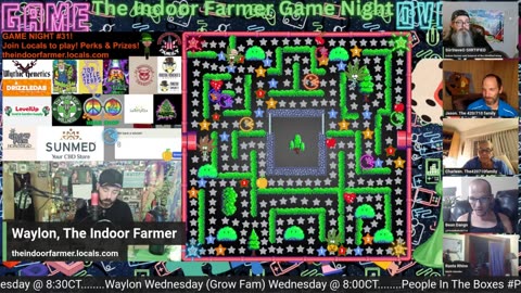 The Indoor Farmer Game Night #31! Chomp Chomp Let's Play & Include The Audience!