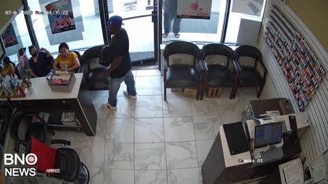Atlanta Nail Salon Robbery Fails When Suspect Is Ignored