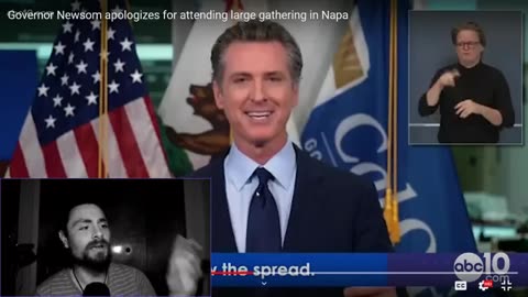 CRITIQUING GAVIN NEWSOM'S PSYCHOTIC APOLOGY & BEHAVIOR.