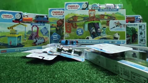 THOMAS AND FRIENDS 2000$ TRAIN UNBOXING - FULL COMPLETE THOMAS AND HIS FRIENDS